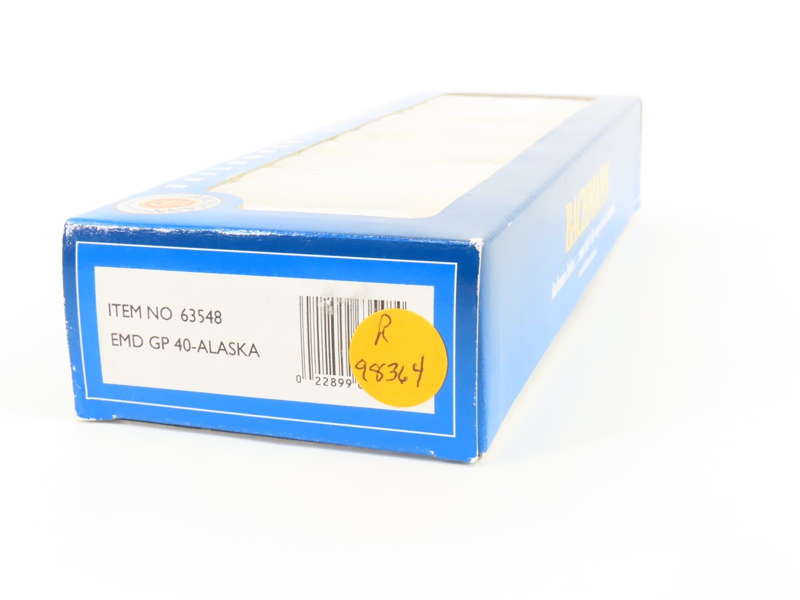 HO Scale Bachmann 63548 ARR Alaska GP40 Diesel Locomotive #3012