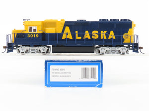 HO Scale Bachmann 63510 ARR Alaska GP40 Diesel Locomotive #3019