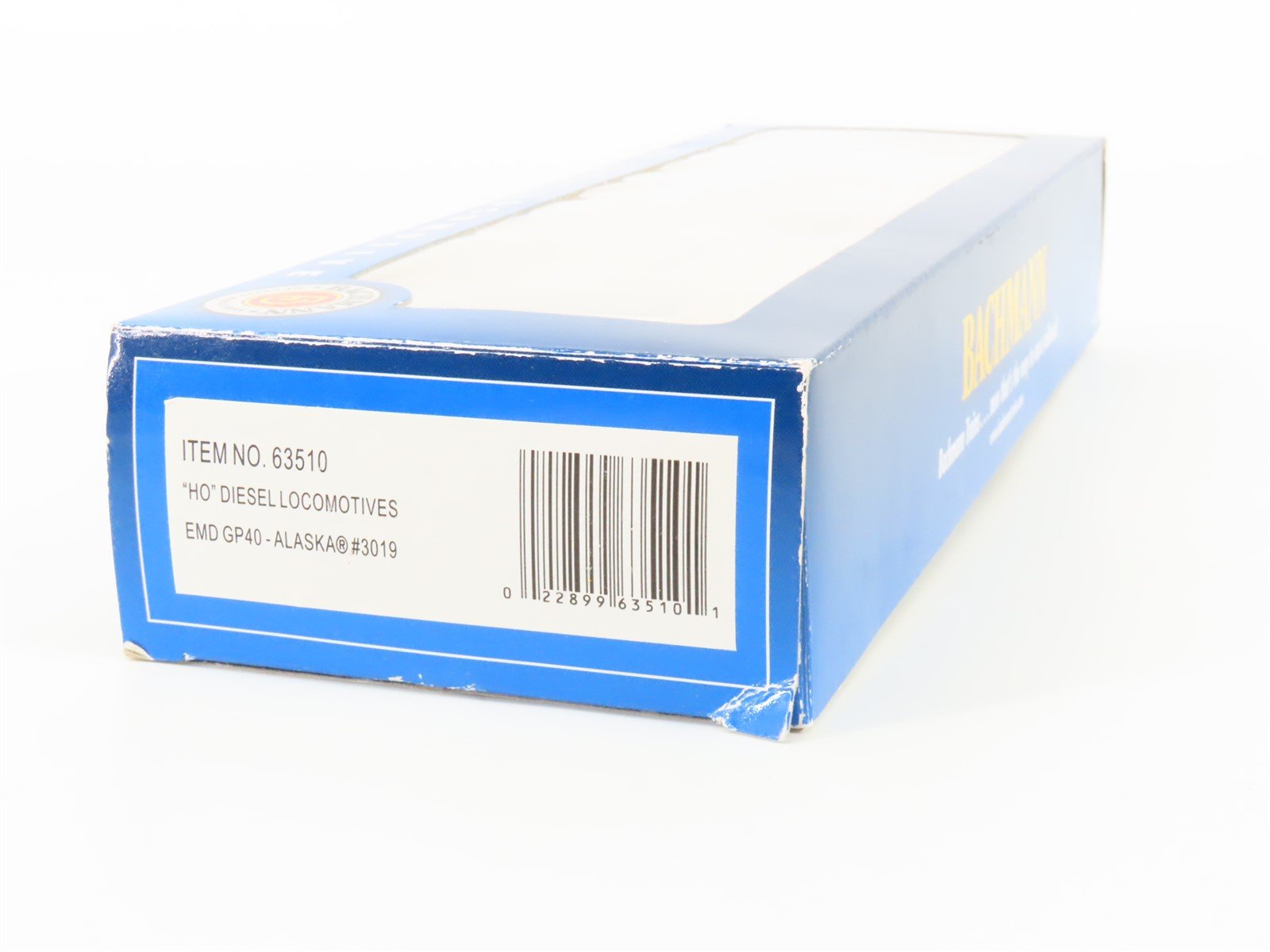 HO Scale Bachmann 63510 ARR Alaska GP40 Diesel Locomotive #3019