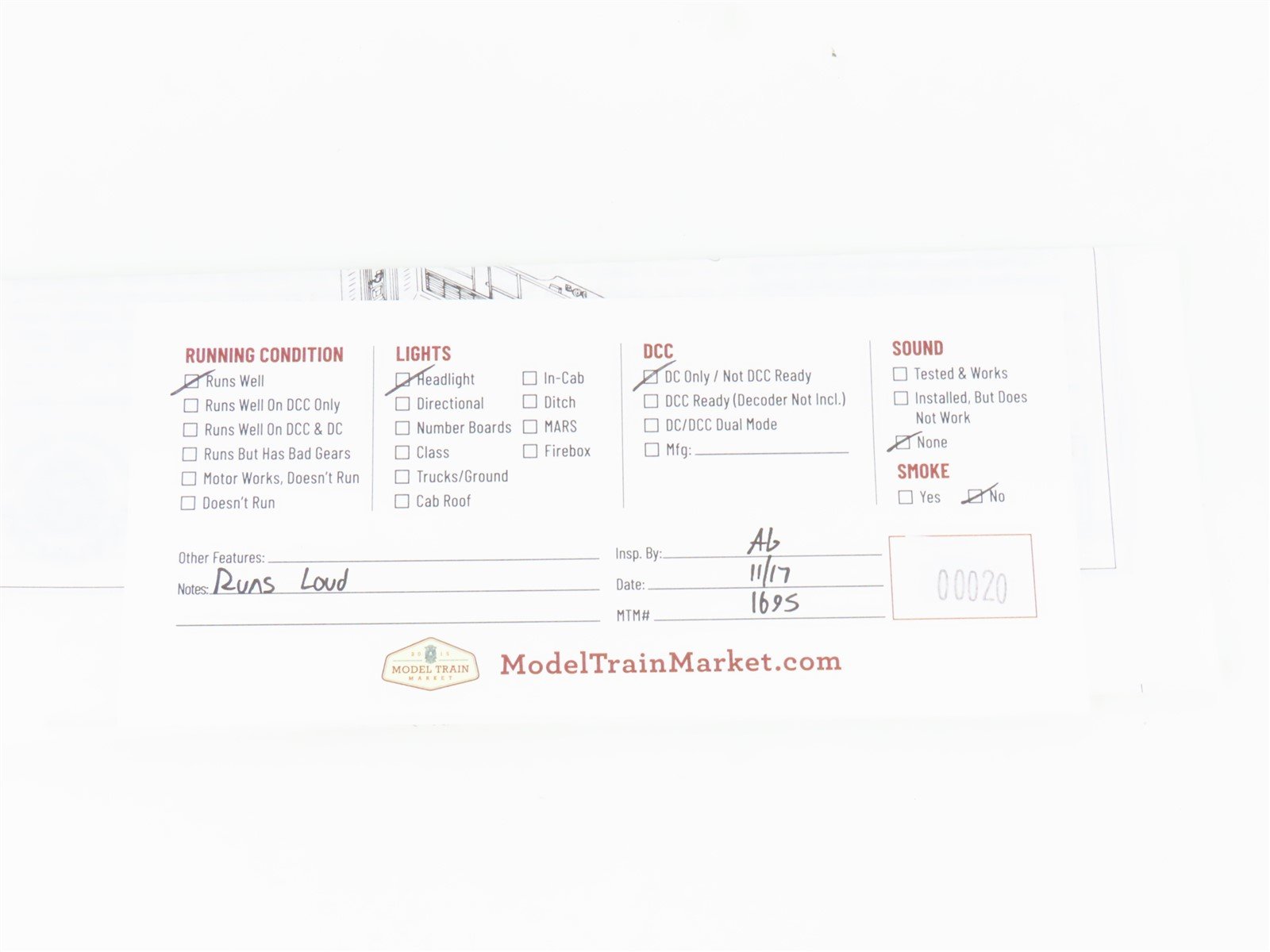 HO Scale Bachmann 11705 SAL Seaboard Air Line FT-A Diesel Locomotive