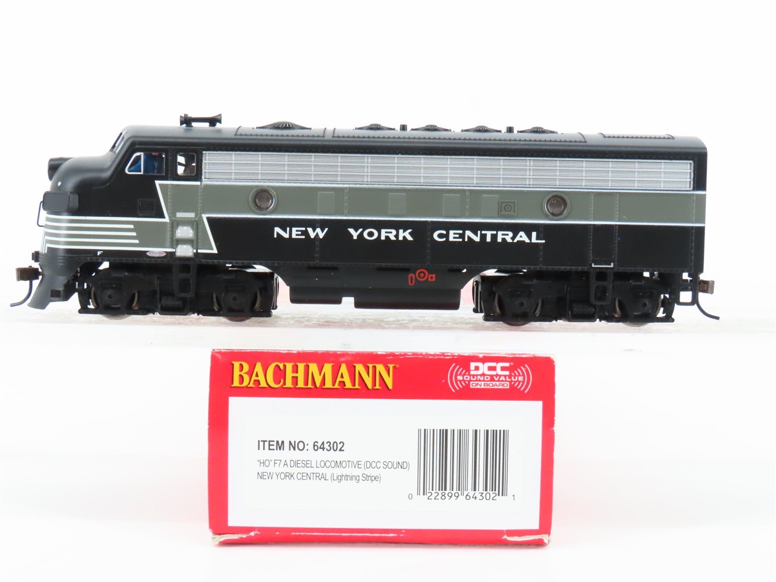 HO Scale Bachmann 64302 NYC New York Central F7A Diesel Loco w/ DCC & Sound