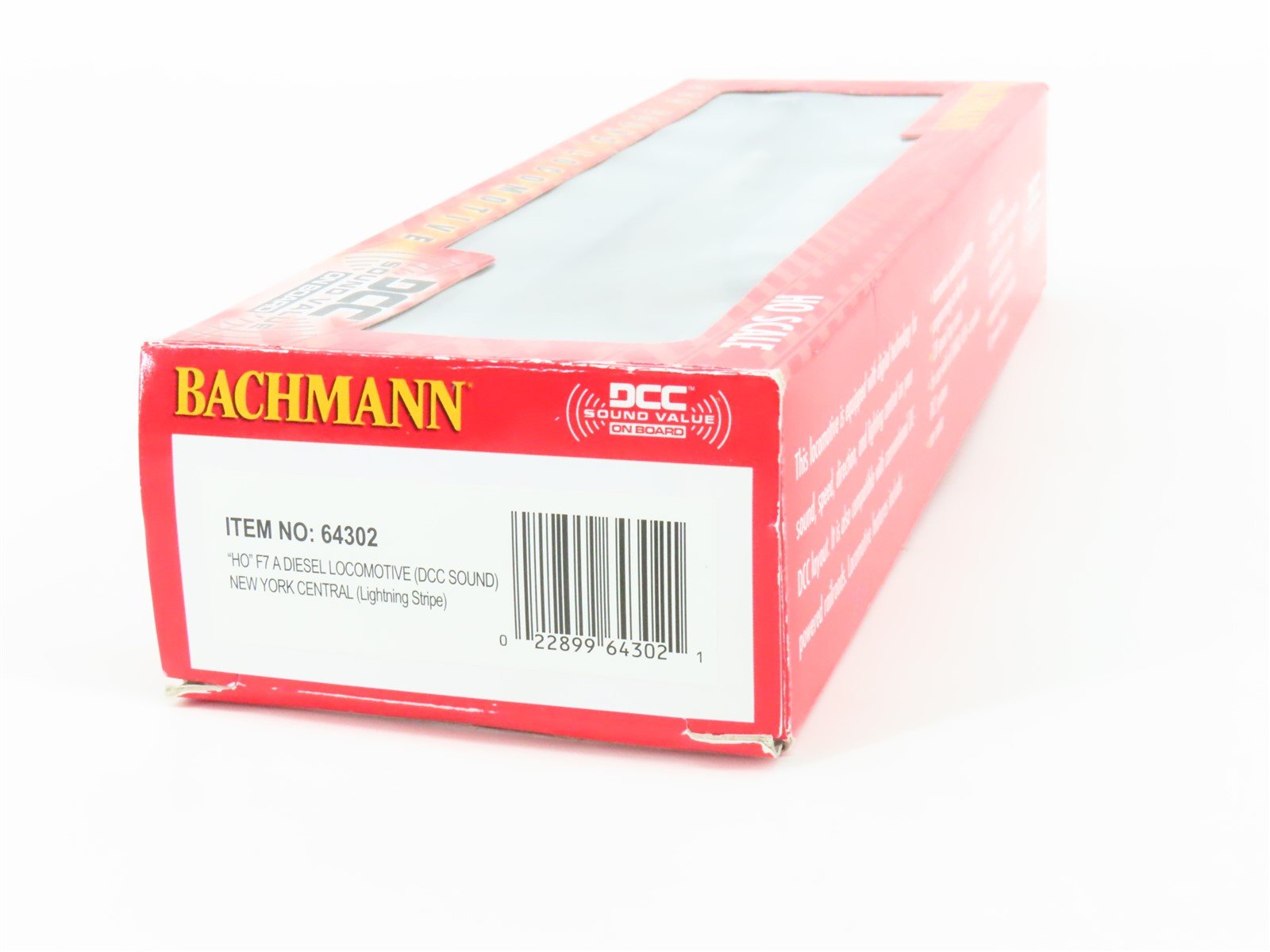 HO Scale Bachmann 64302 NYC New York Central F7A Diesel Loco w/ DCC & Sound