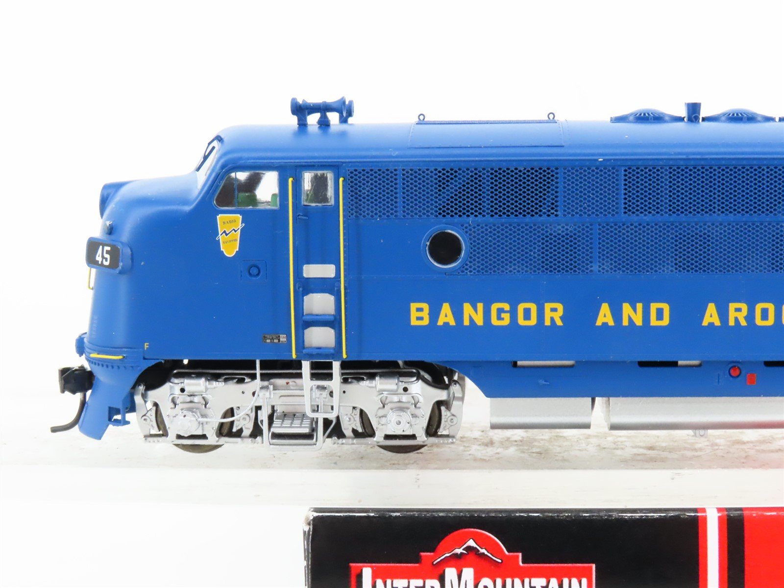 HO Scale Intermountain 49127-03 BAR Bangor & Aroostook F3A Diesel Loco #45