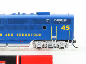 HO Scale Intermountain 49127-03 BAR Bangor & Aroostook F3A Diesel Loco #45
