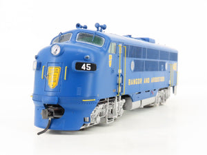 HO Scale Intermountain 49127-03 BAR Bangor & Aroostook F3A Diesel Loco #45