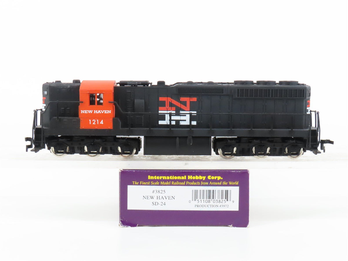 HO Scale IHC 3825 NH New Haven SD24 Diesel Locomotive #1214