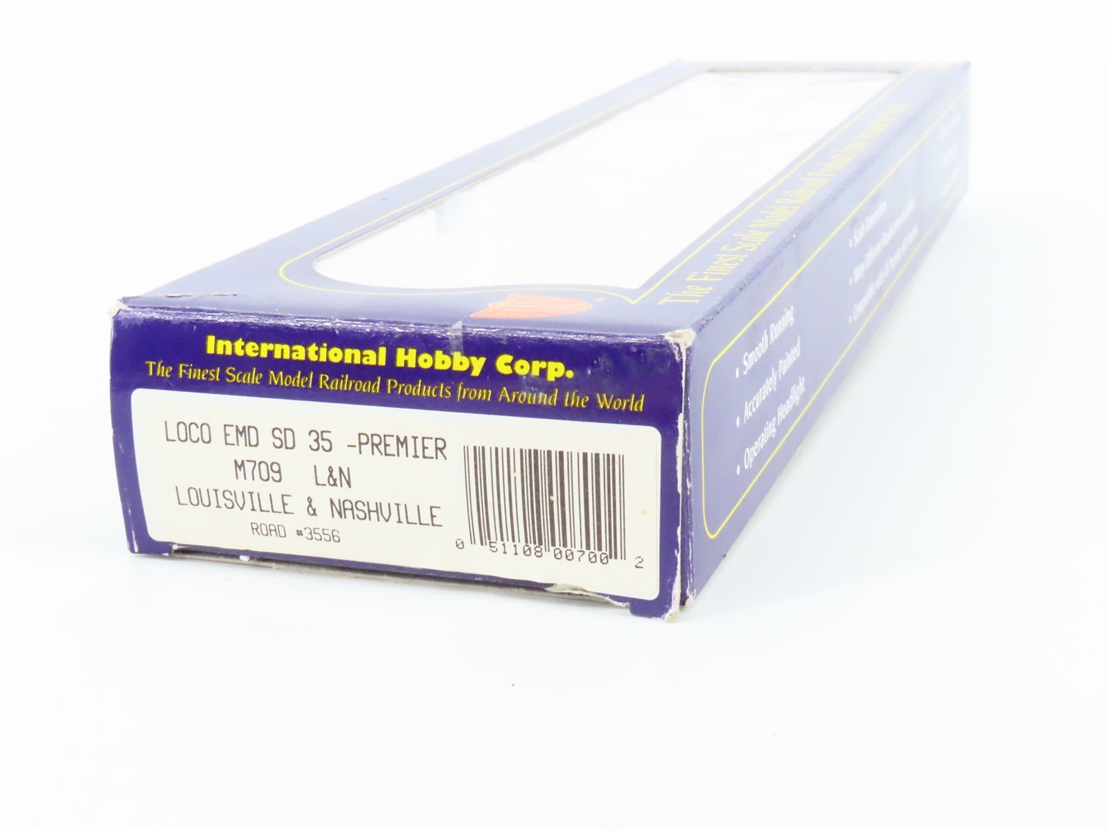 HO Scale IHC M709 L&N Louisville Nashville SD35 Diesel Locomotive #3556