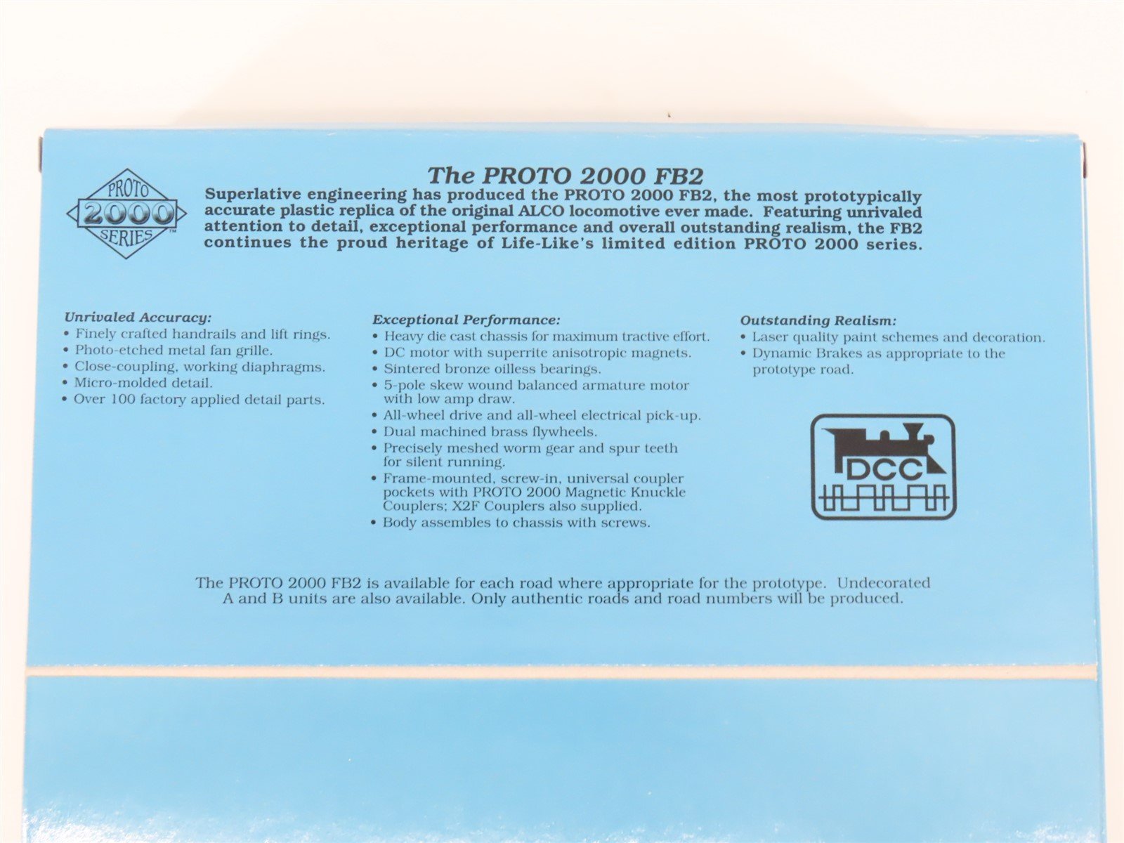 HO Scale Proto 2000 GN Great Northern FA/FB Diesel Locomotive Set BAD GEARS