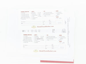 HO Scale Proto 2000 L&N Louisville & Nashville FA/FB Diesel Loco Set BAD GEARS