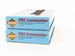 HO Scale Proto 2000 L&N Louisville & Nashville FA/FB Diesel Loco Set BAD GEARS