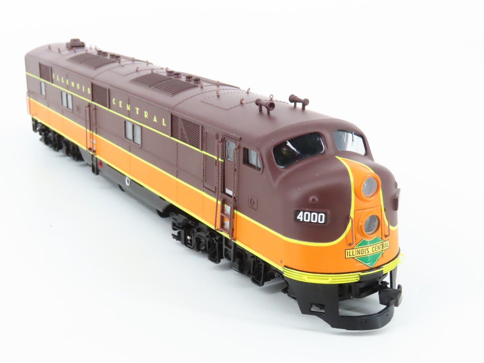 HO Scale Proto 2000 21108 IC Illinois Central E7A Diesel Locomotive #4000