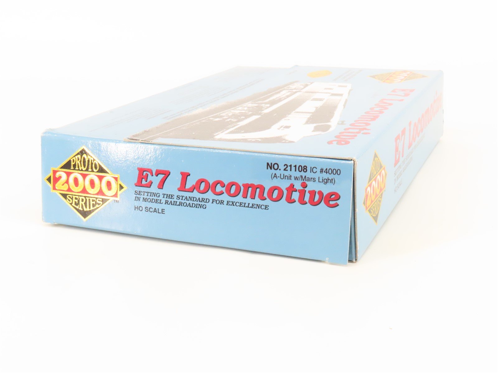 HO Scale Proto 2000 21108 IC Illinois Central E7A Diesel Locomotive #4000