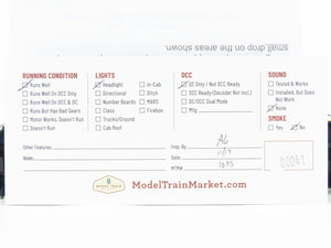 HO Scale Walthers 931-105 CSX Railroad GP9M Diesel Locomotive #890