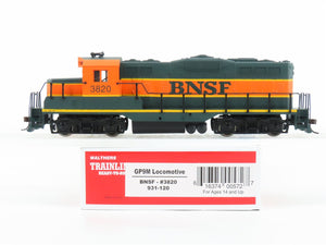 HO Scale Walthers 931-120 BNSF Railroad GP9M Diesel Locomotive #3820
