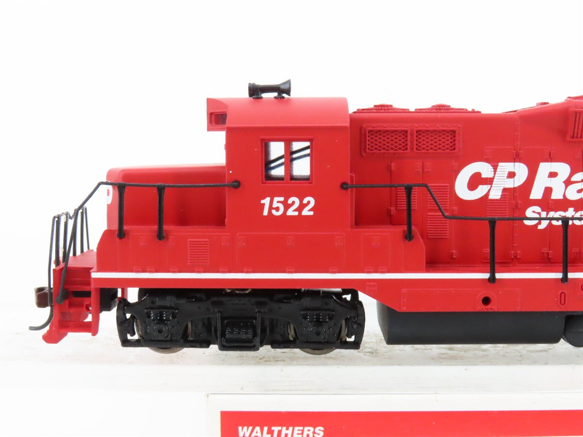 HO Scale Walthers 931-114 CP Canadian Pacific GP9M Diesel Locomotive #1522