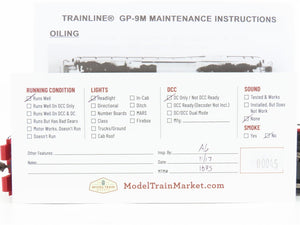 HO Scale Walthers 931-114 CP Canadian Pacific GP9M Diesel Locomotive #1522