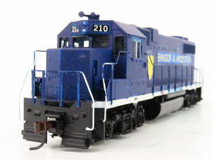 HO Scale Athearn 78913 BAR Bangor Aroostook GP38-2 Diesel Loco #210 - CUSTOM