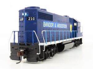 HO Scale Athearn 78913 BAR Bangor Aroostook GP38-2 Diesel Loco #210 - CUSTOM