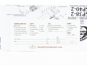 HO Scale Athearn 78913 BAR Bangor Aroostook GP38-2 Diesel Loco #210 - CUSTOM