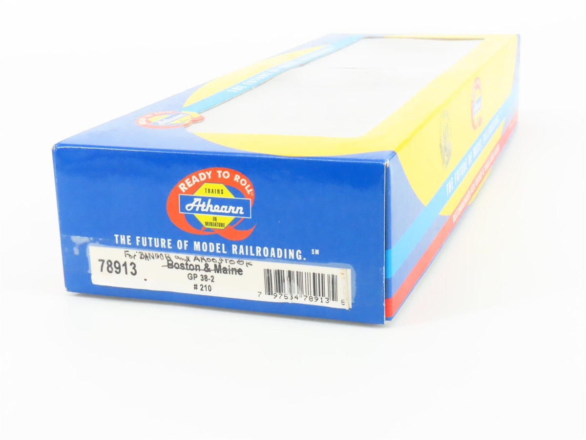 HO Scale Athearn 78913 BAR Bangor Aroostook GP38-2 Diesel Loco #210 - CUSTOM