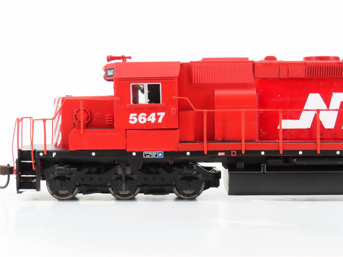 HO Scale Athearn 8004 NC Nebraska Central SD40-2 Diesel Locomotive #5647 CUSTOM