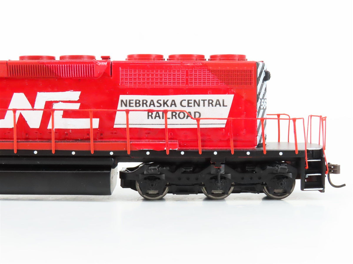 HO Scale Athearn 8004 NC Nebraska Central SD40-2 Diesel Locomotive #5647 CUSTOM