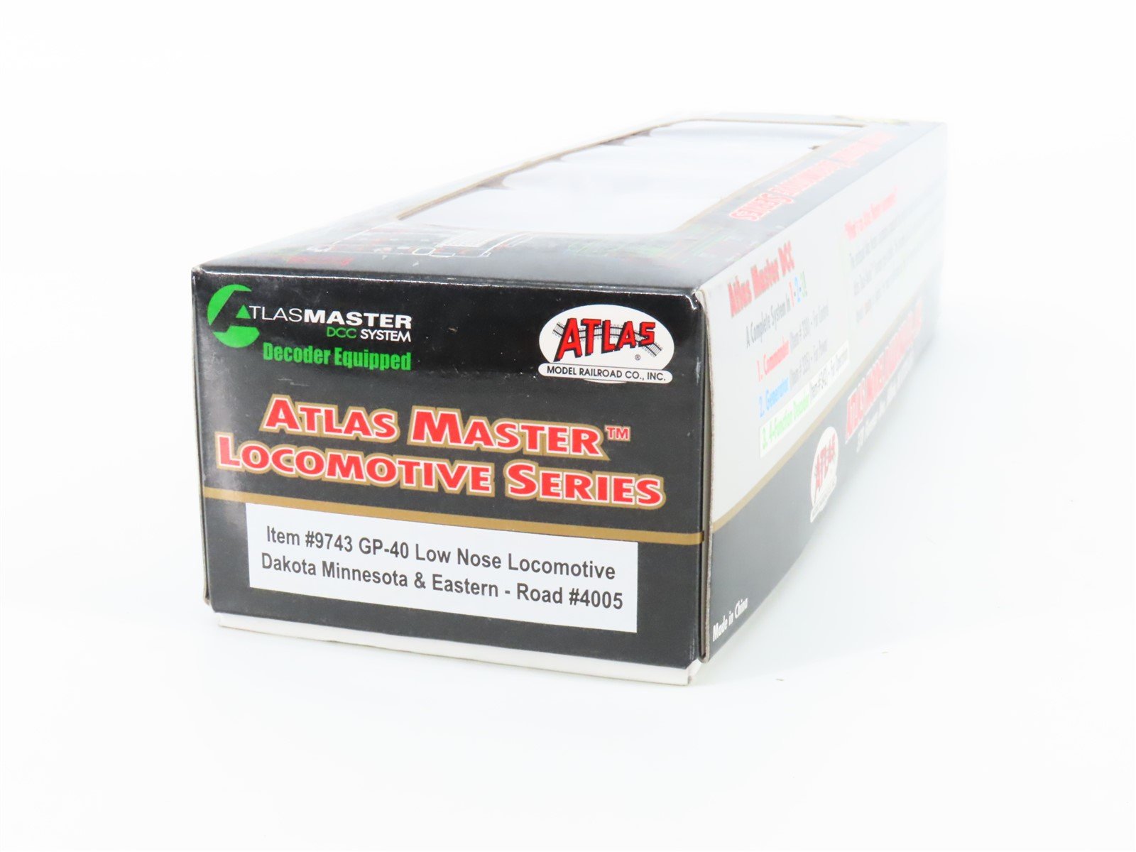 HO Scale Atlas Master 9743 DME Dakota Minnesota & Eastern GP40 Diesel Loco #4005