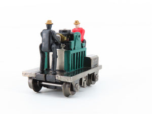 HO Scale Bachmann 46202 Gandy Dancer Powered Handcar