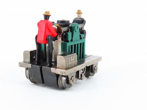 HO Scale Bachmann 46202 Gandy Dancer Powered Handcar