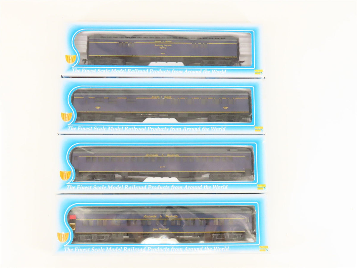 HO Scale IHC Premier L&amp;N Louisville &amp; Nashville Heavyweight Passenger 4-Car Set