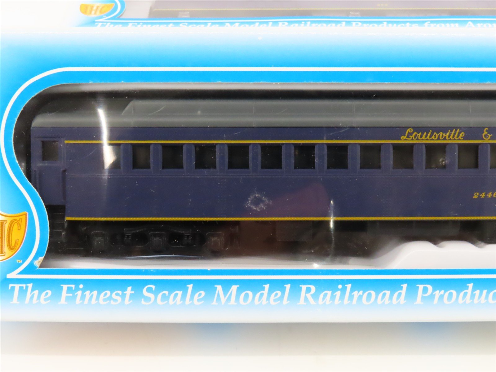 HO Scale IHC Premier L&N Louisville & Nashville Heavyweight Passenger 4-Car Set