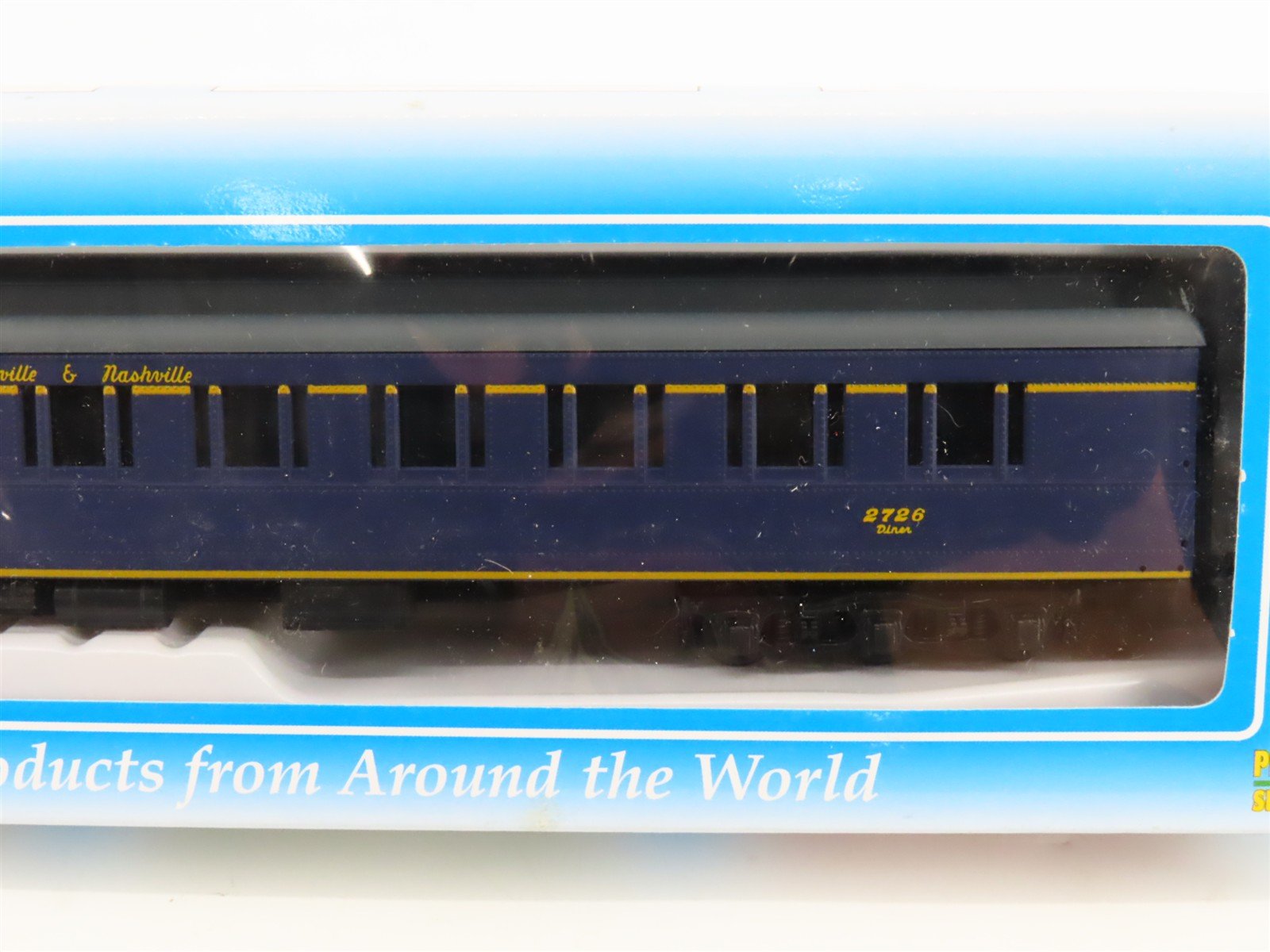 HO Scale IHC Premier L&N Louisville & Nashville Heavyweight Passenger 4-Car Set