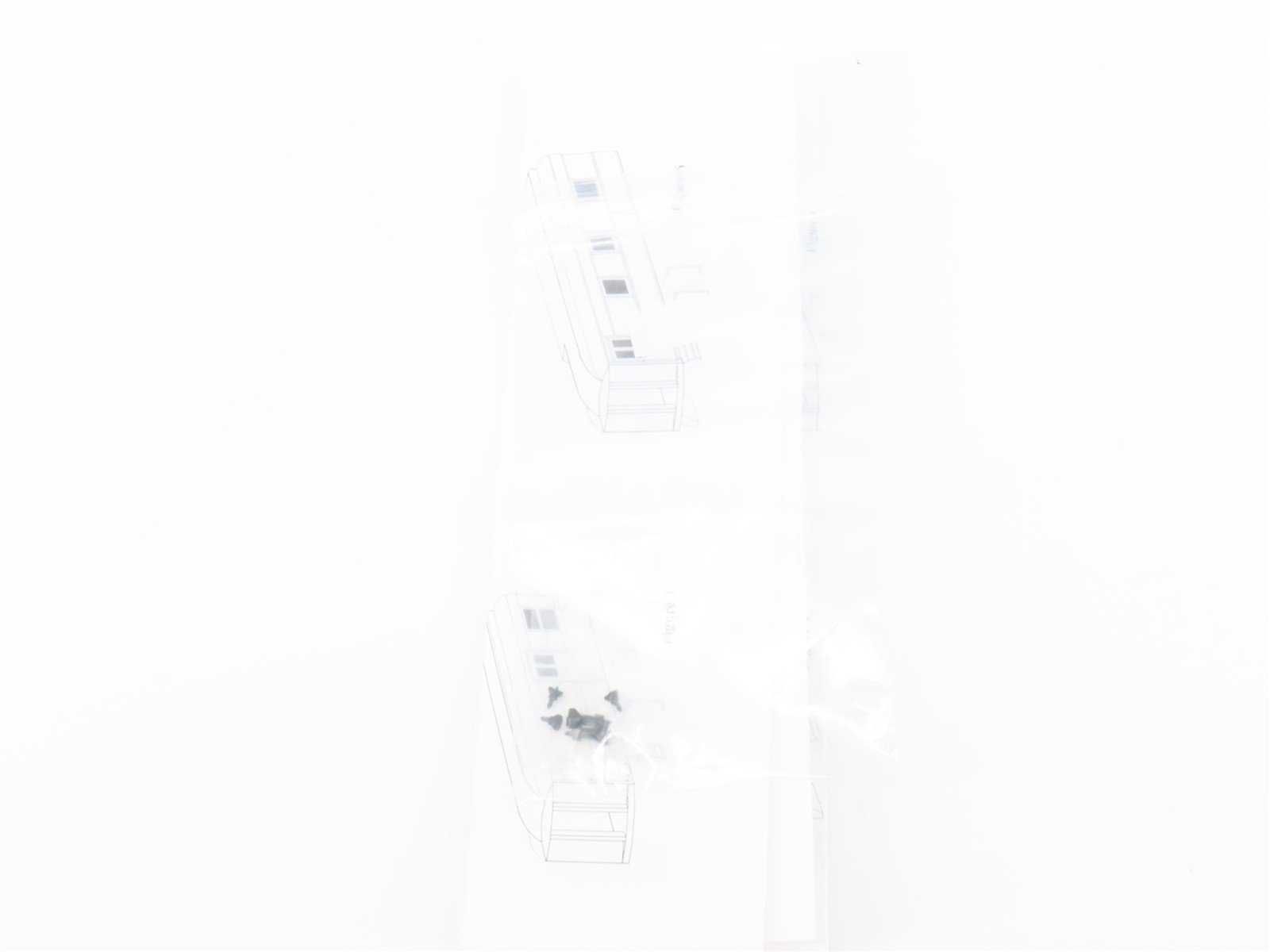 HO Scale IHC Premier 49401 MILW Milwaukee Road Heavyweight Coach Passenger #452