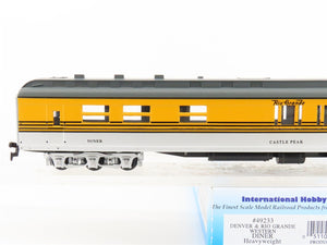 HO IHC Premier 49233 D&RGW Rio Grande Heavyweight Diner Passenger 