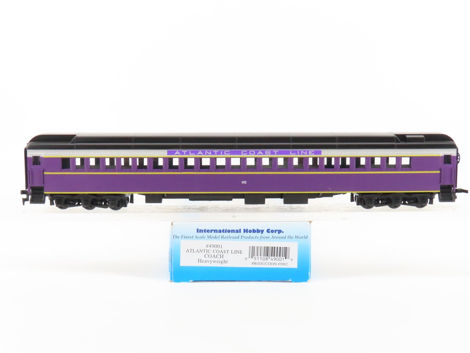 HO IHC Premier 49001 ACL Atlantic Coast Line Heavyweight Coach Passenger #1110