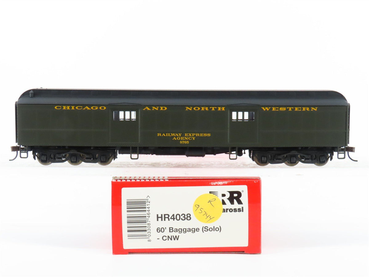 HO Rivarossi HR4038 CNW Chicago &amp; North Western 60&#39; Baggage Passenger Car #8765
