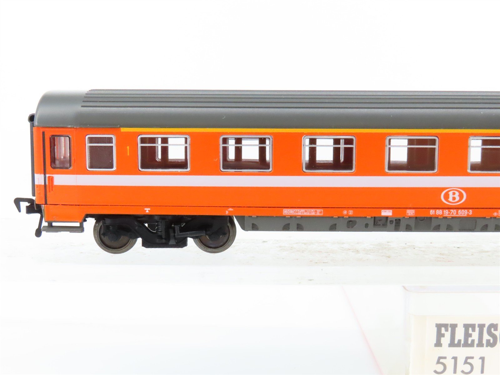 HO Scale Fleischmann 5151 SNCB Belgian 1st Class Corridor Coach