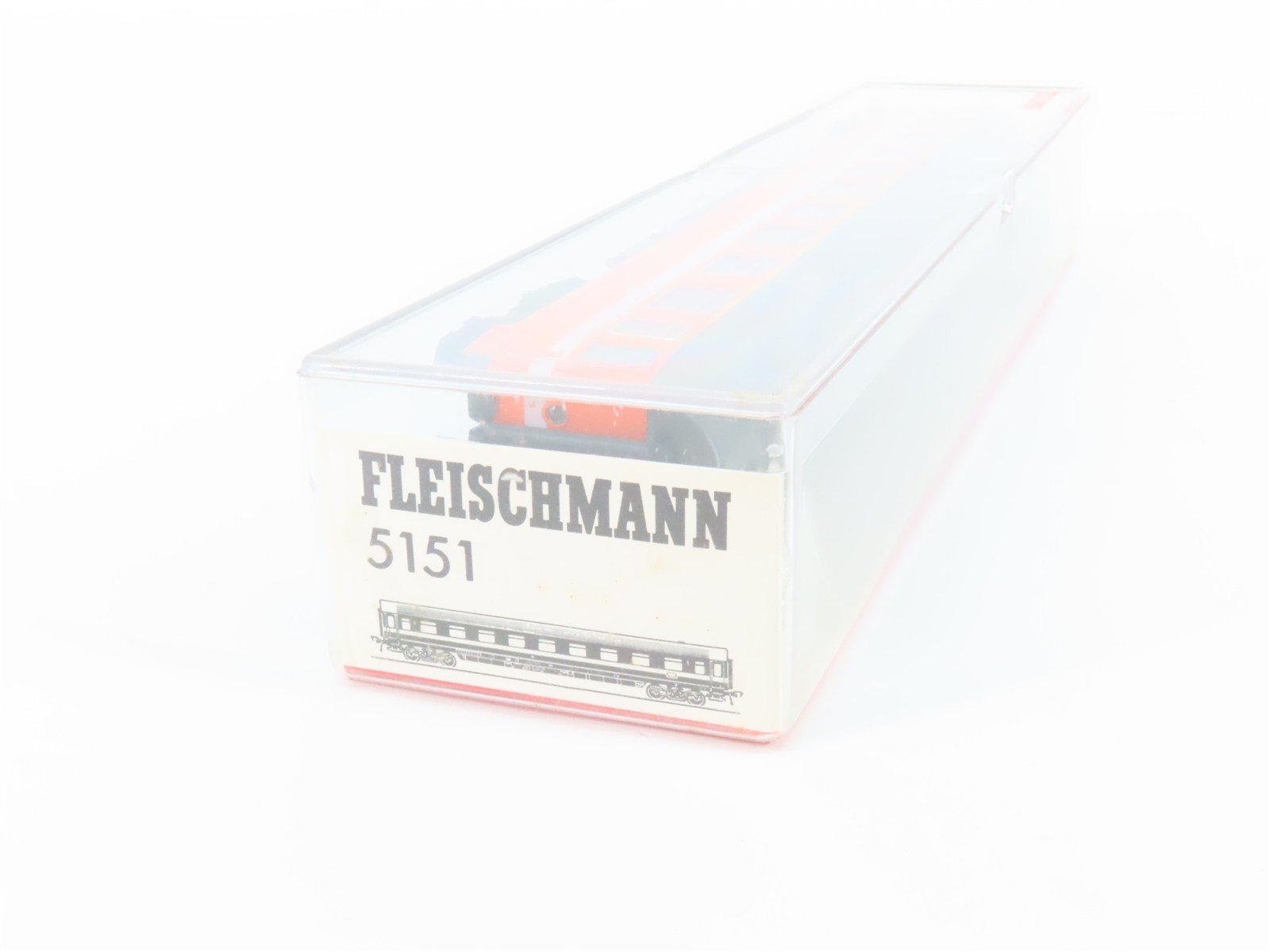 HO Scale Fleischmann 5151 SNCB Belgian 1st Class Corridor Coach Passenger #609-3