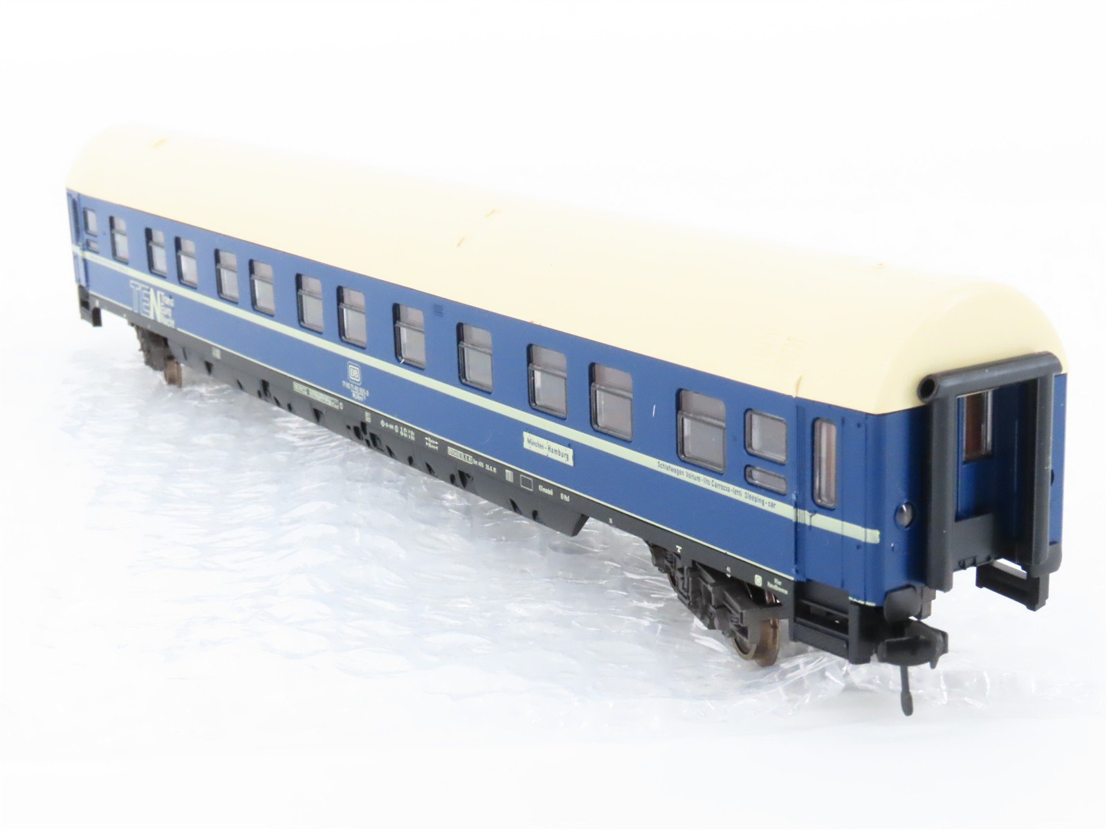 HO Scale Fleischmann 5108 DB TEN Trans-Euro-Nacht Sleeper Passenger Car #955-9