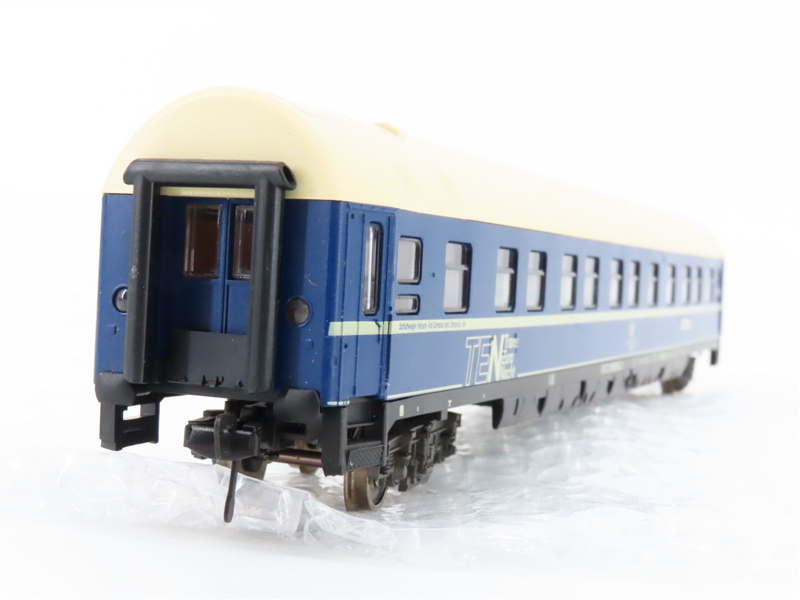 HO Scale Fleischmann 5108 DB TEN Trans-Euro-Nacht Sleeper Passenger Car #955-9