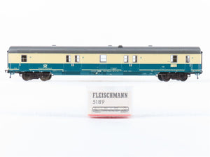 HO Fleischmann 5189 DB Deutsche Bundespost Baggage/Mail Passenger Car #193-1