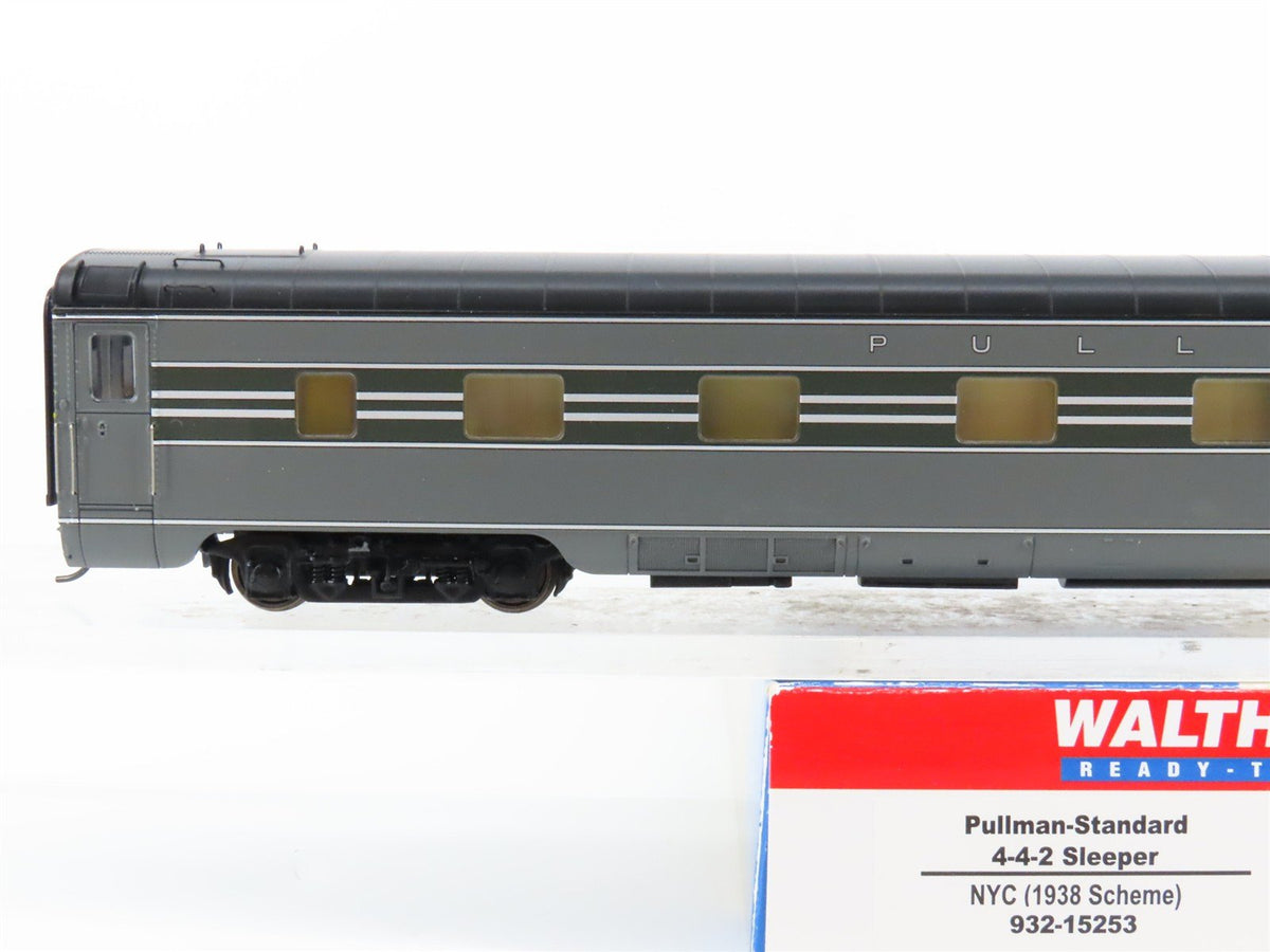 HO Walthers 932-15253 NYC New York Central 1938 Scheme 4-4-2 Sleeper Passenger