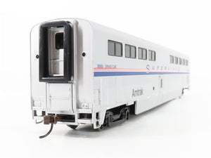 HO Scale Walthers AMTK Amtrak Superliner Bi-Level Diner Passenger Car #38063