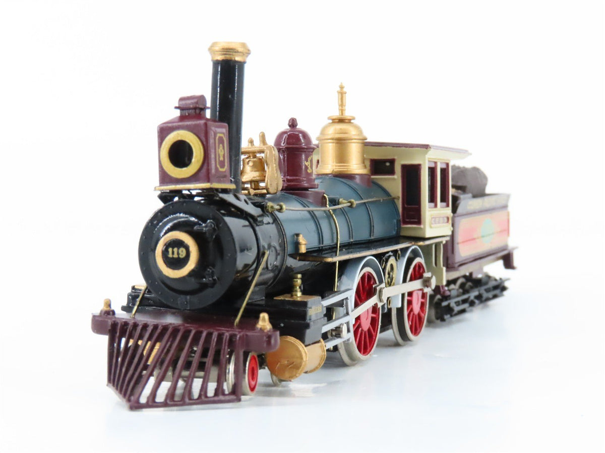 HO Scale Bachmann 51101 UPRR Union Pacific 4-4-0 American Steam #119