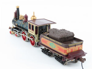 HO Scale Bachmann 51101 UPRR Union Pacific 4-4-0 American Steam #119