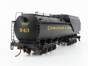 HO Bachmann Spectrum 82503 C&O Chesapeake & Ohio 4-8-2 J2 Steam #543 - DCC Ready