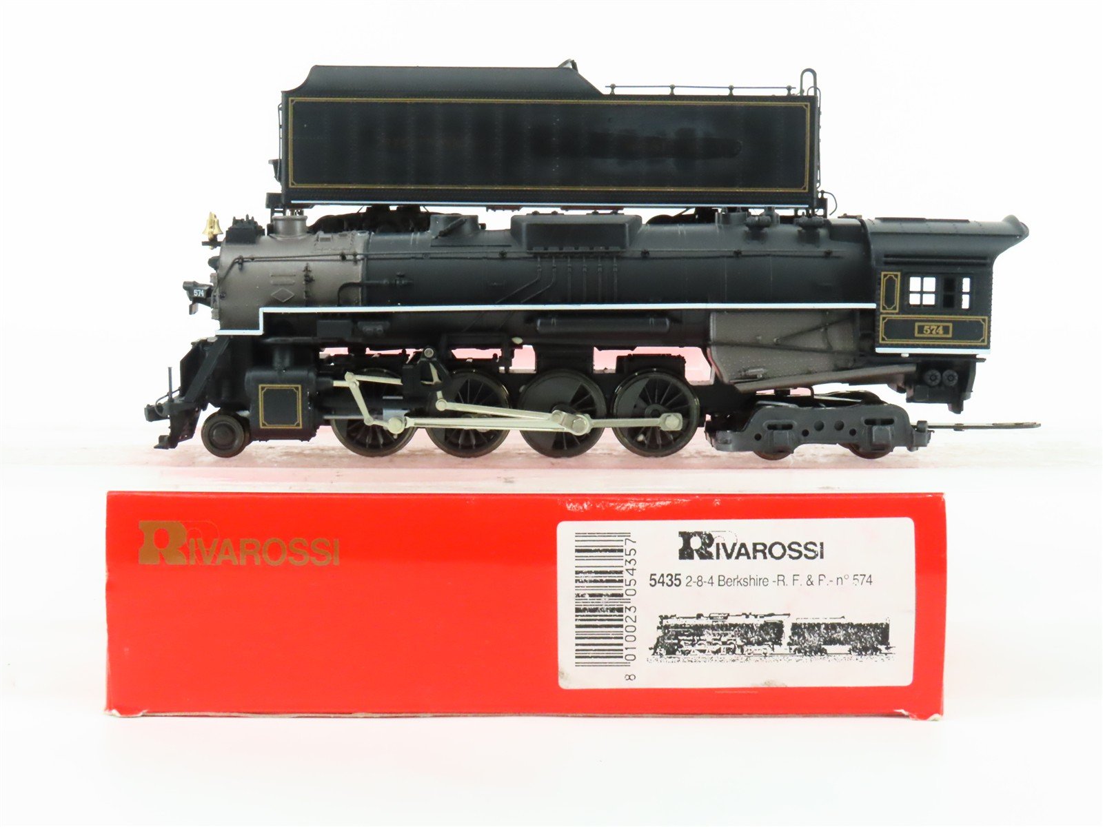 HO Scale Rivarossi 5435 Unlettered 2-8-4 Berkshire Steam #574 - Custom