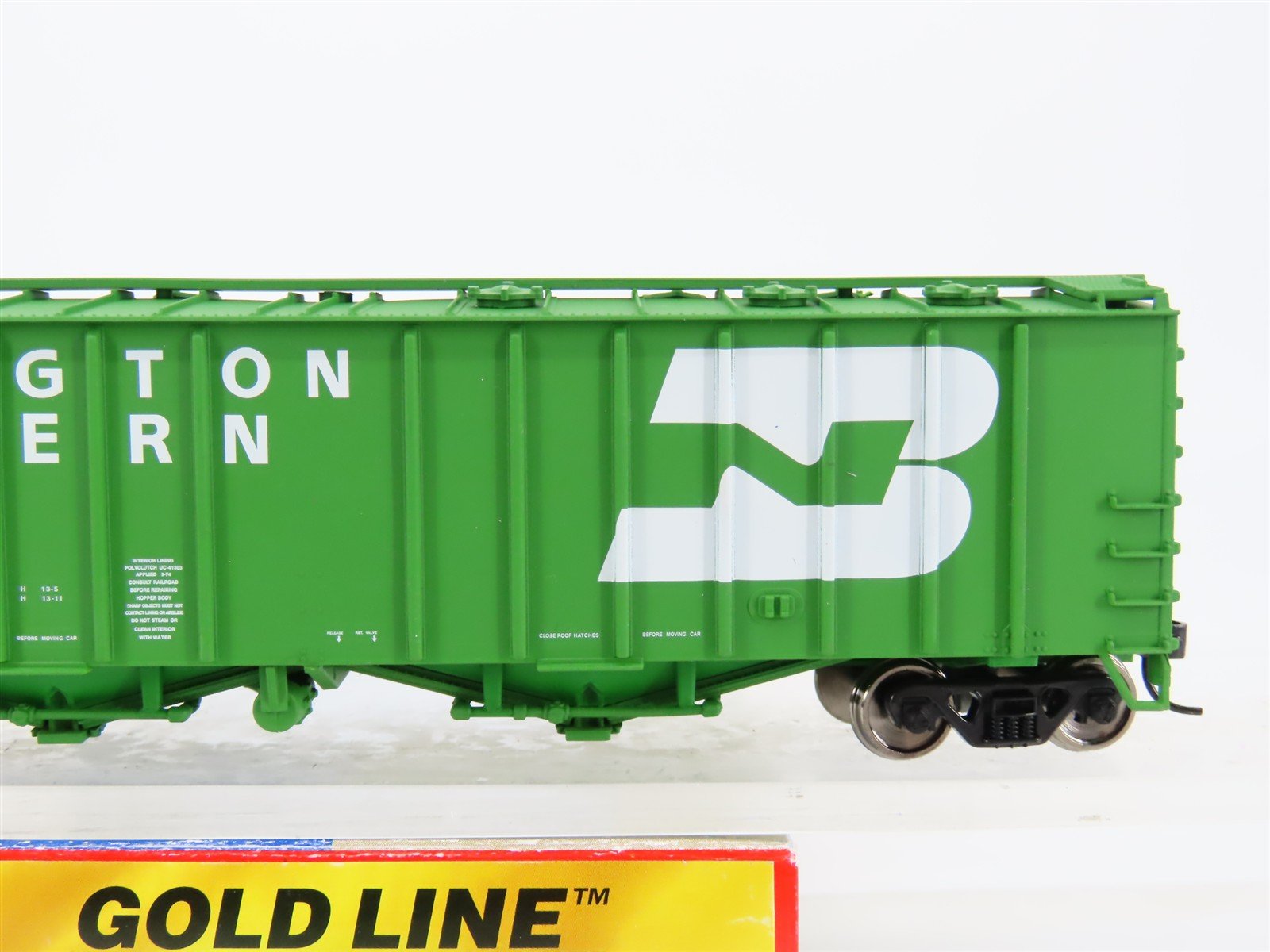 HO Walthers Gold Line 932-40551 BN Burlington Northern Airslide Hopper #413348