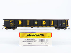 HO Walthers Gold Line 932-40257 DTI Detroit Toledo & Ironton 53' Gondola #9676