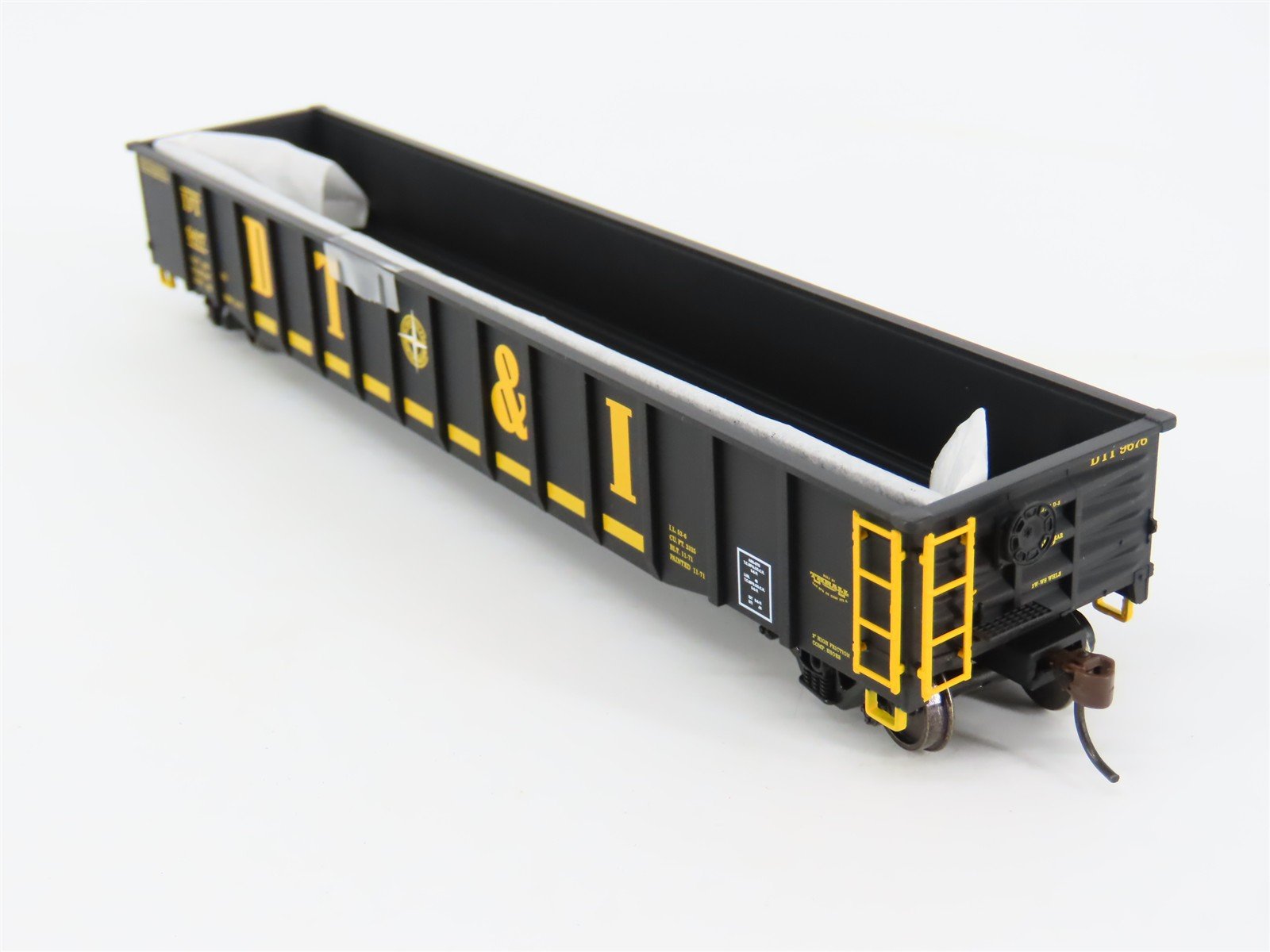 HO Walthers Gold Line 932-40257 DTI Detroit Toledo & Ironton 53' Gondola #9676
